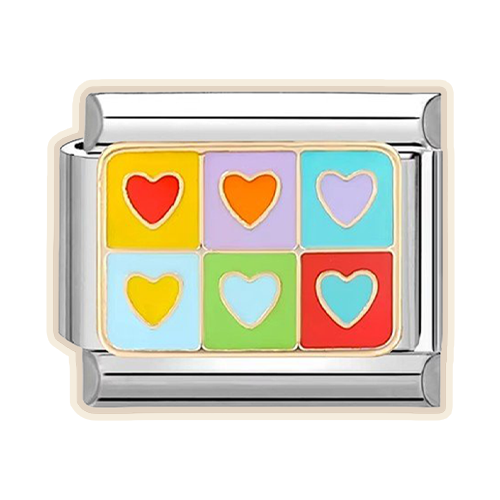 Colorful Hearts