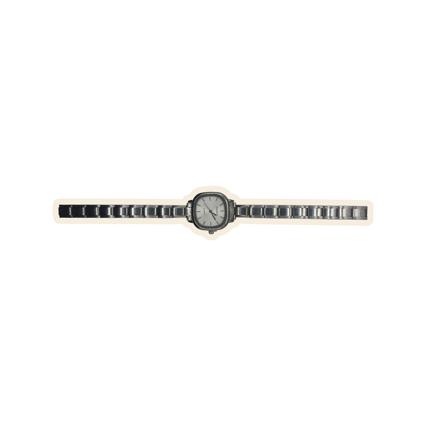 Silver Italian Bracelet Watch