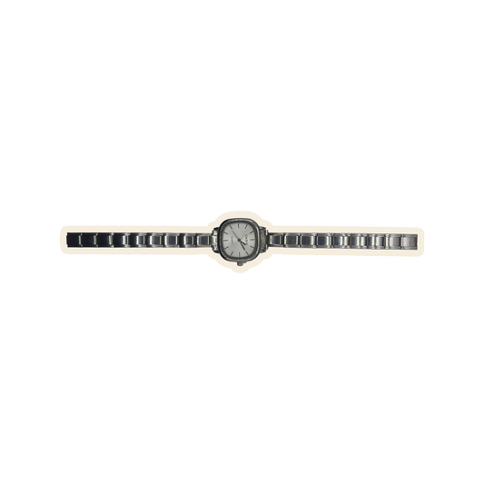 Silver Italian Bracelet Watch
