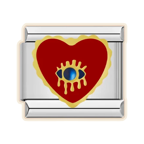 Red Heart Eye