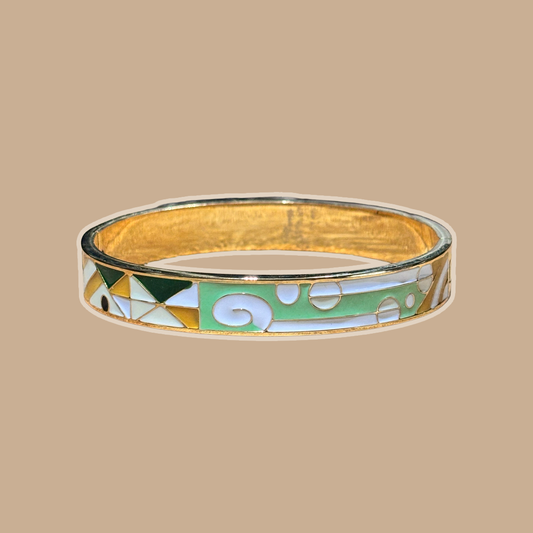 Mosaic Green Bracelet