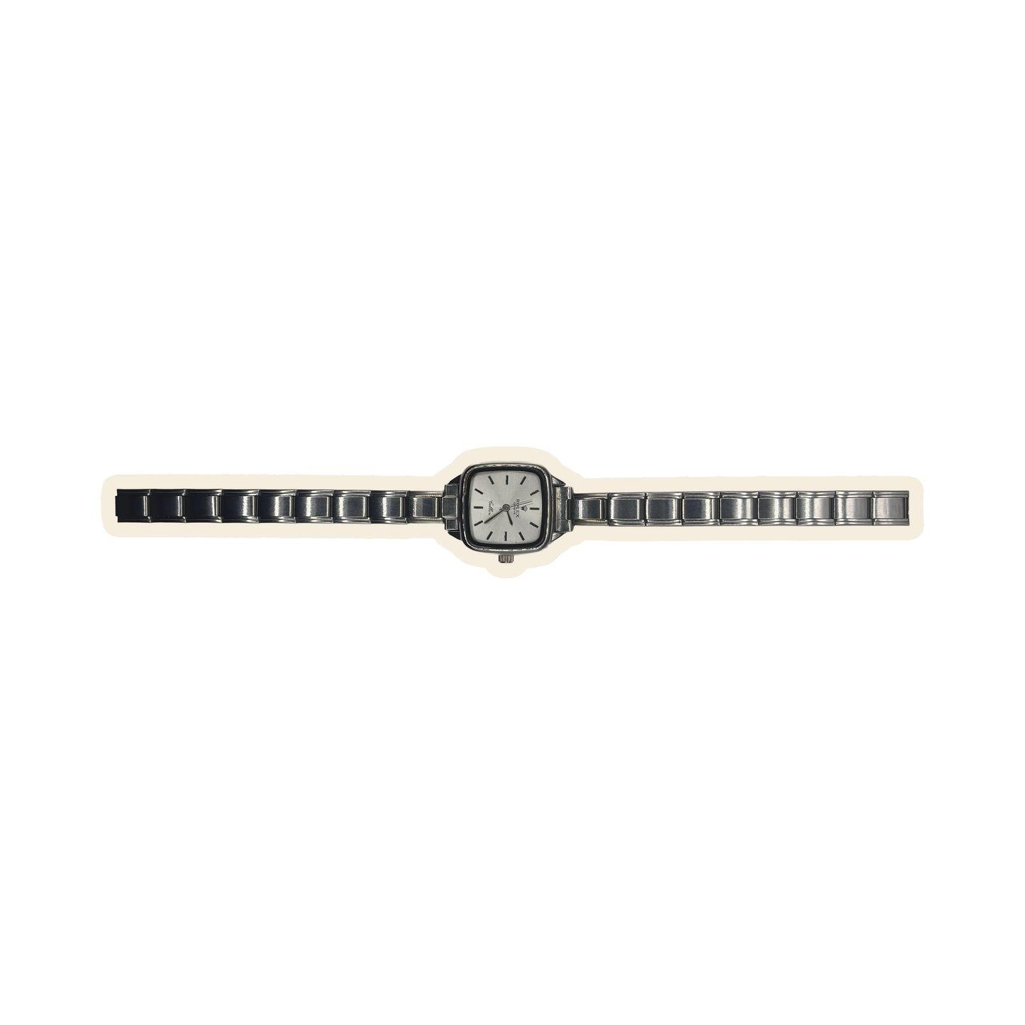 Silver Italian Bracelet Watch