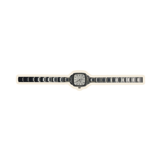 Silver Italian Bracelet Watch