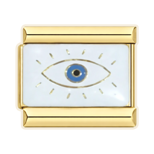 White Evil Eye