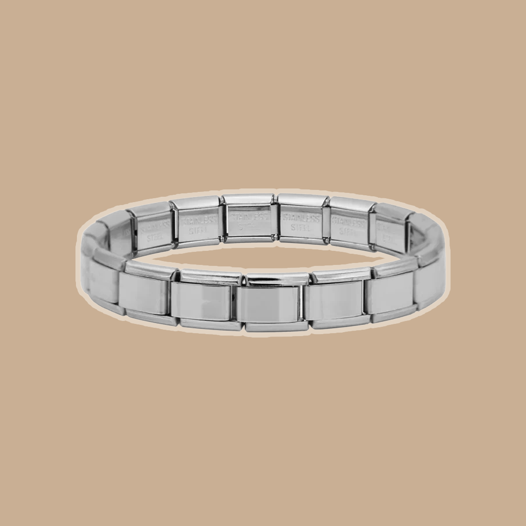 Classic Silver Italian Bracelet