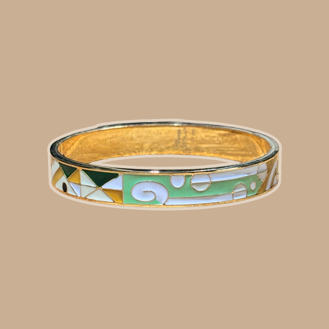 Mosaic Green Bracelet