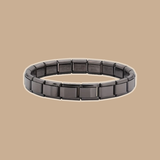 Classic Black Italian Bracelet