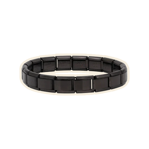 Classic Black Italian Bracelet