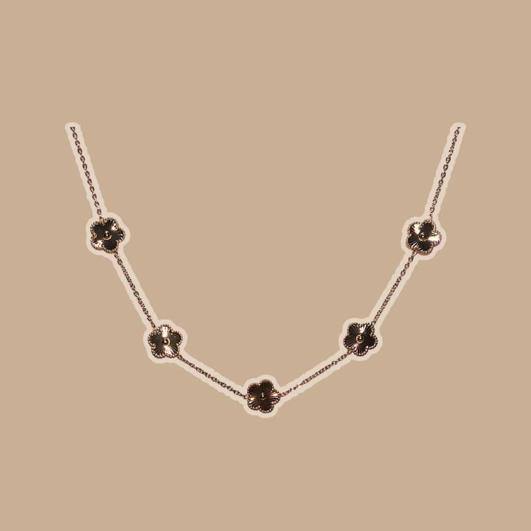 Gold Clover Necklace